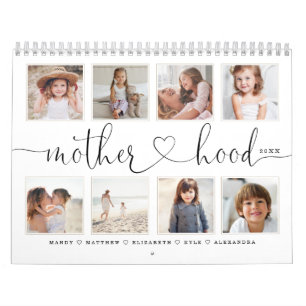 Gift för Mamma Fotominnesobjekt i Moderskap fami Kalender