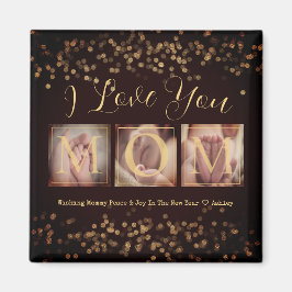 Gift för Mamma Gott nytt år Magnet