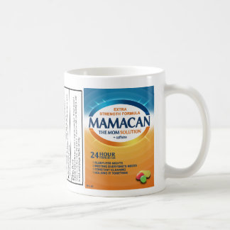Gift för Mamma: Mamacan! Mamma-tillägget Kaffemugg