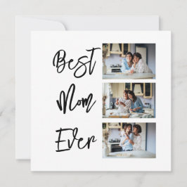 Gift för Mamma | Mors dag 3-fotosamlingskort