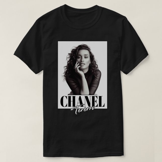 Gift För manar Chanel Terrero Slomo Eurovision 202 T Shirt (Design framsida)