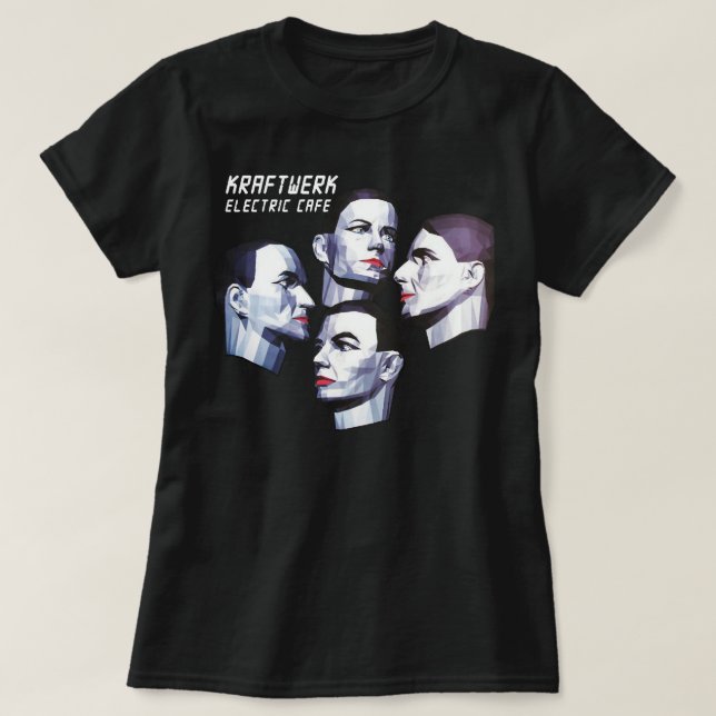 Gift För manar German Kraftwerk Band Fantastisk fö T Shirt (Design framsida)