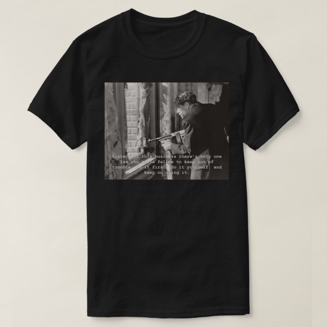 Gift För manar Stanwyck Drama Barbara Actress Awes T Shirt (Design framsida)