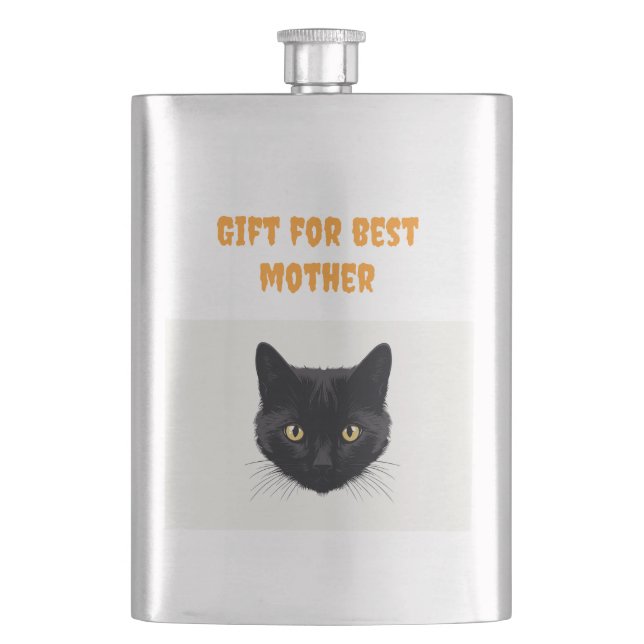 Gift för min bästa mor fickplunta (Framsidan)