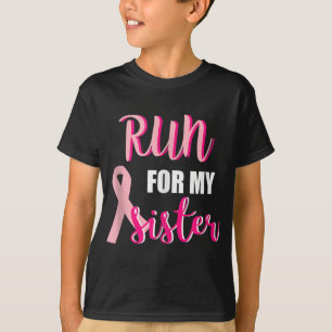 Gift för min syster Manar Women Par Breast Cancer T Shirt