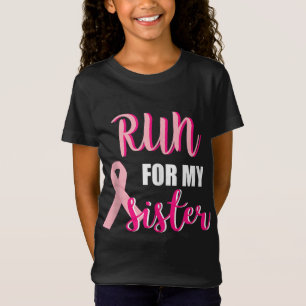 Gift för min syster Manar Women Par Breast Cancer T Shirt