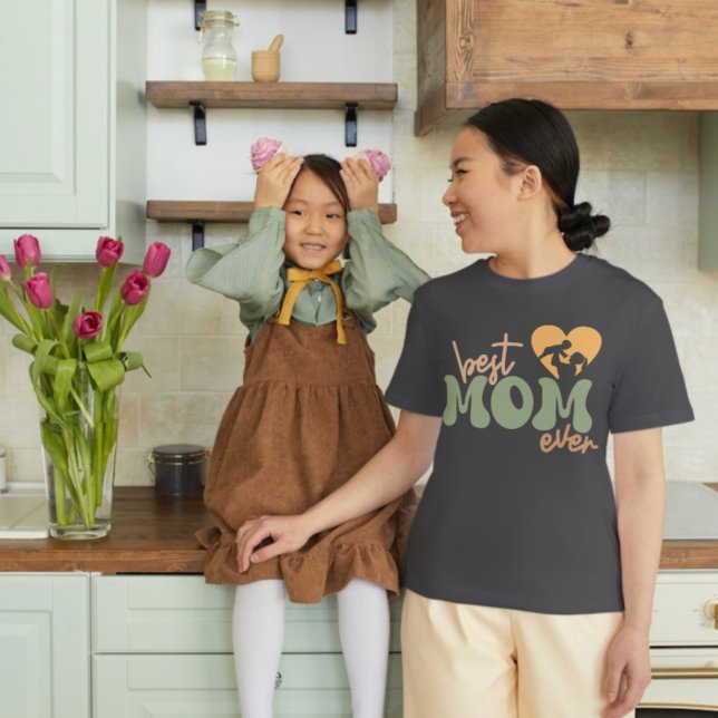Gift för Mor, bästa Mamma någonsin skirt T Shirt (Skapare uppladdad)