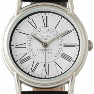 Gift för Mor på hennes födelsedagsbevakning Armbandsur