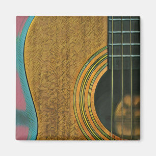 Gift för musiker Guitarist Magnet