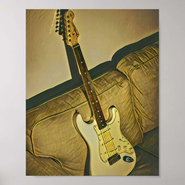 Gift för musiklärarmagisterbaser poster (Framsidan)