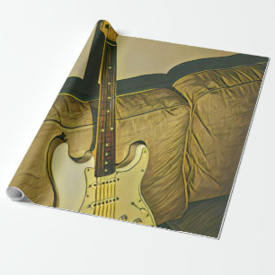 Gift för musiklärarmagisterbaser presentpapper