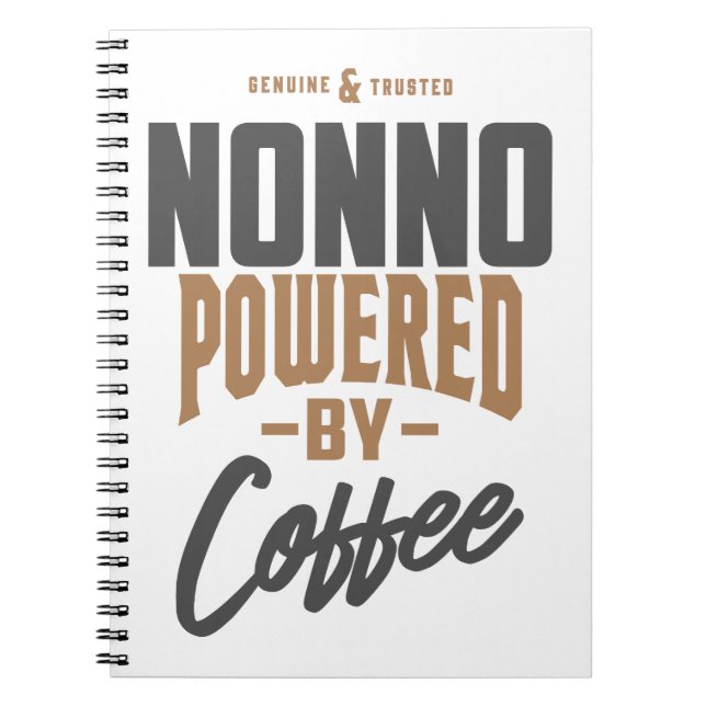 Gift for Nonno Anteckningsbok (Framsidan)