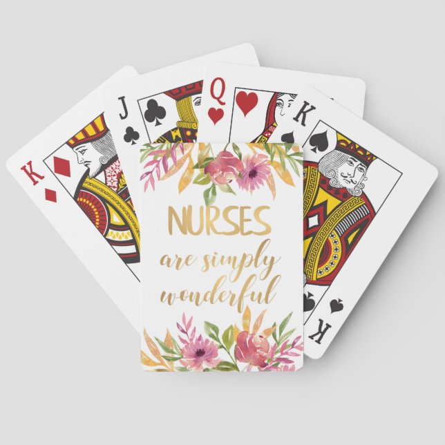 Gift for Nurses Casinokort (Baksidan)