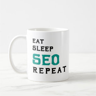 Gift för optimering av SEO-sökmotor i Ingenjör Kaffemugg
