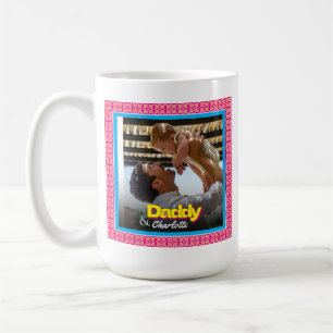 Gift for Pappa - Anpassningsbar Photo Fars dag Pre Kaffemugg
