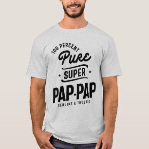 Gift för PapPap Pure-Toppen Pap-Pap T Shirt
