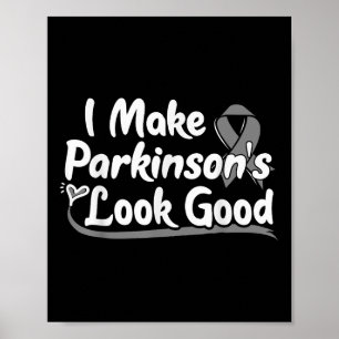Gift för Parkinsons sjukdom Patientmedvetenhet om Poster