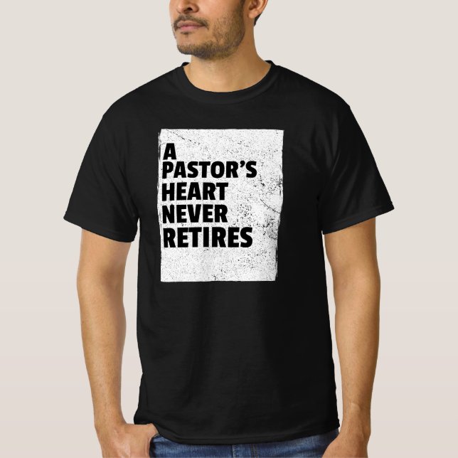 Gift för pastor eller minister Pension T Shirt (Framsida)