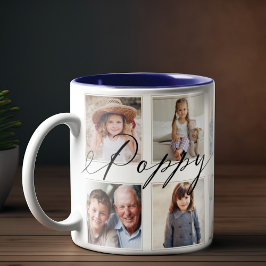 Gift for Poppy | Farbarn Fotokollage Kaffemugg