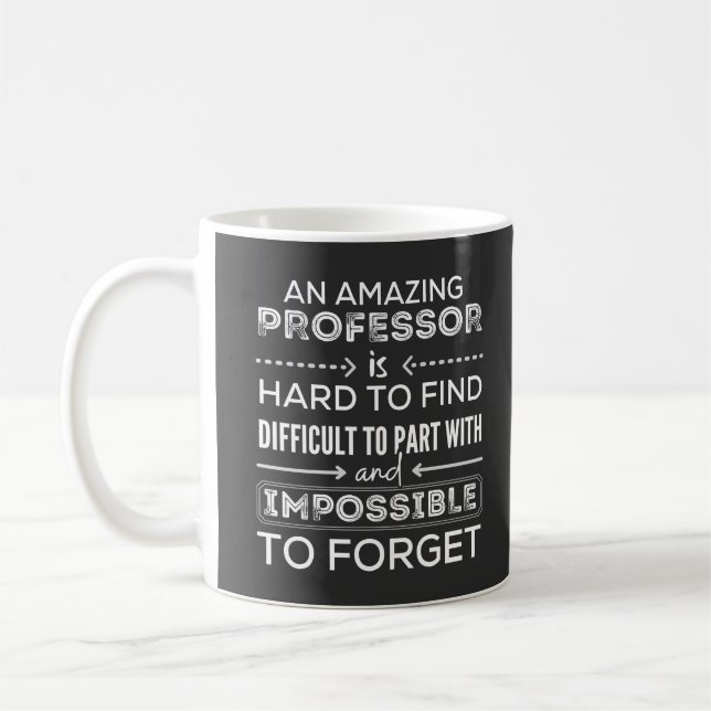 Gift For Professor, Professor Gift Kaffemugg (Vänster)