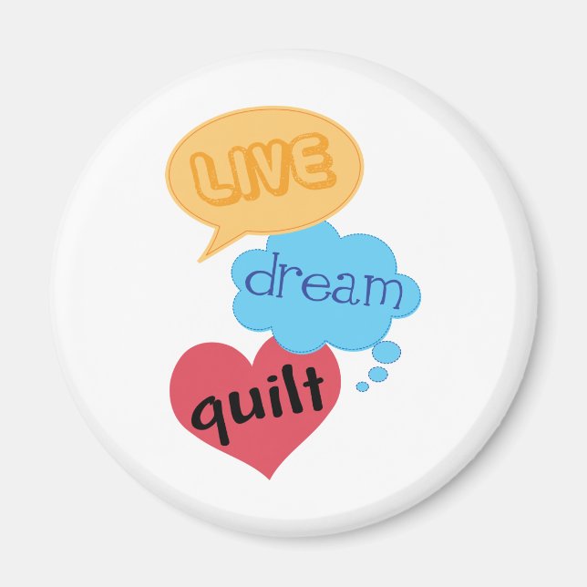 Gift for Quilter Magnet (Framsidan)