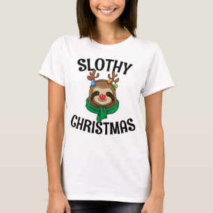 Gift för sansad Älskare - långsam jul T Shirt
