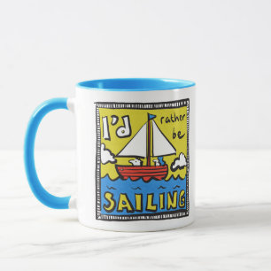 Gift för sjöman eller Yachtsman Mugg