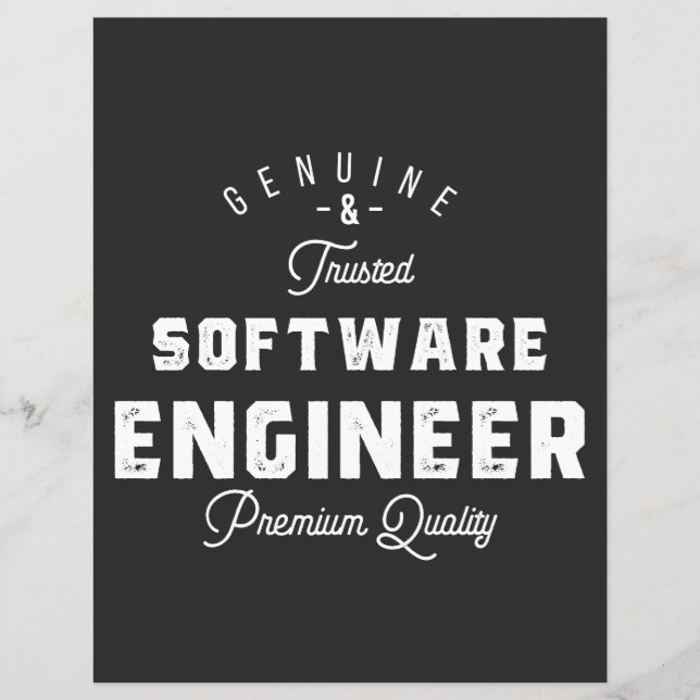 Gift för Software Ingenjör (Framsida)