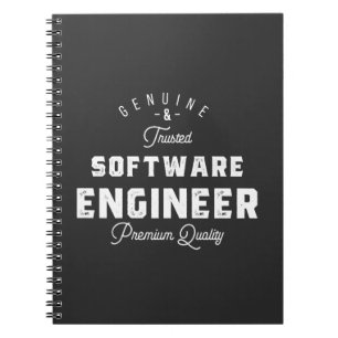 Gift för Software Ingenjör Anteckningsbok