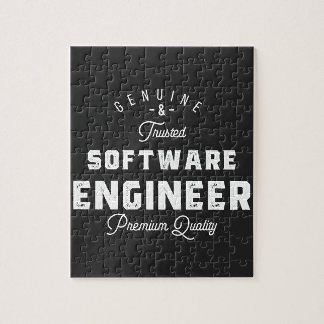 Gift för Software Ingenjör Pussel (Vertikal)