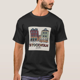 Gift för Stockholm Älskare T Shirt