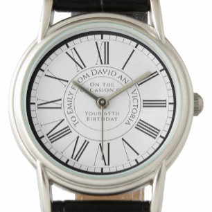 Gift för syster på hennes födelsedag armbandsur