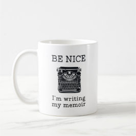 Gift for Writers Funny Anpassningsbar Kaffemugg