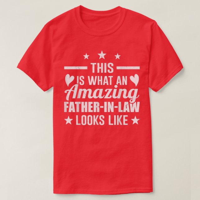 Gift från dotterson i juridik vid Ley vid Pappa Fa T Shirt (Design framsida)