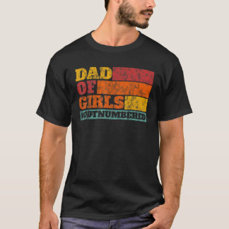 Gift från döttrarna Pappa i manar, Far T Shirt