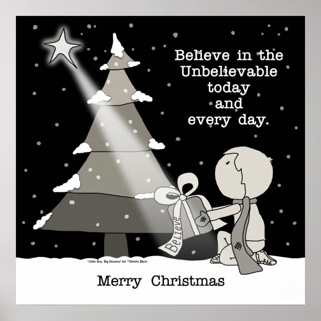 Gift Giver-God jul Poster (Framsidan)