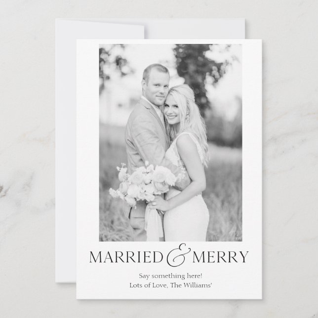 Gift & Glad Enkel Julkort Första Advent (Framsida)