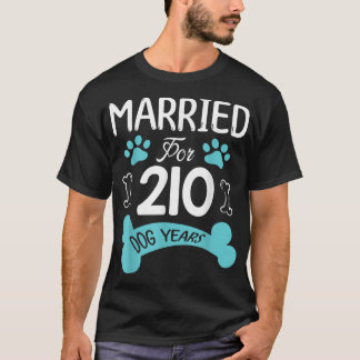 Gift i 210 Hund - 30:e Bröllop-årsdagen T Shirt