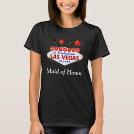 Gift i Fabulous Las Vegas Maid of honor Gift Tee