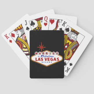 Gift i Fabulous Las Vegas, Nevada nyon-skylt Casinokort
