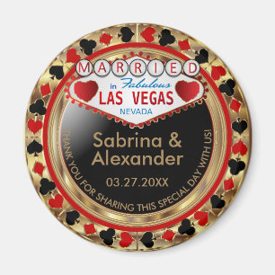 Gift i Las Vegas - Tack - Red Magnet