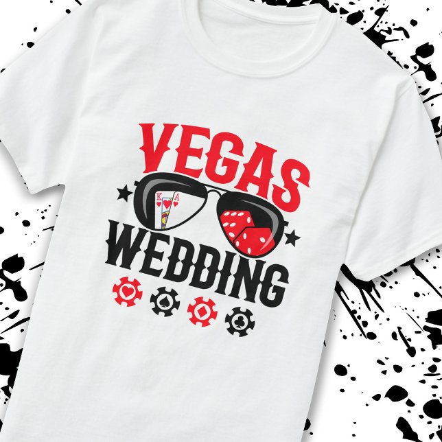 Gift i Las Vegas - Vegas Bröllopsfest T Shirt (Skapare uppladdad)