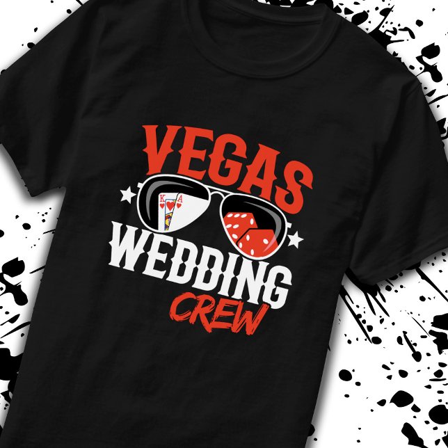 Gift i Las Vegas - Vegas Bröllopsfest T Shirt (Skapare uppladdad)