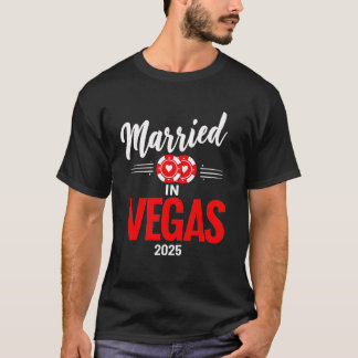 Gift i Vegas Brudklubb Squad 2025 Möhippa T Shirt