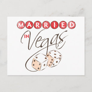 Gift i Vegas Vykort