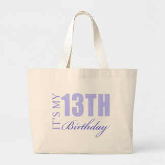 Gift Idea 13:e födelsedagen Jumbo Tygkasse