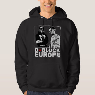 Gift Idea Classic D Block Europe Black and White D Hoodie