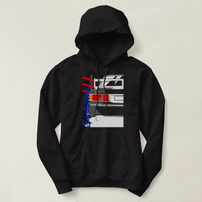Gift Idea Lancer Evolution 3 Hoodie (Design framsida)