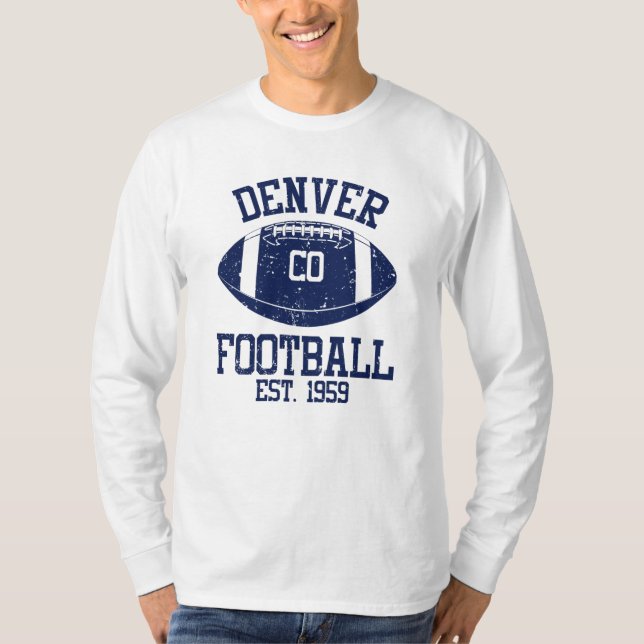 Gift-Idea om Fläkt i Denver T Shirt (Framsida)