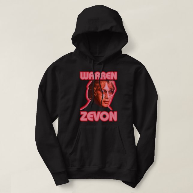 Gift Idea Warren Art Zevon Juli Helgdag Hoodie (Design framsida)